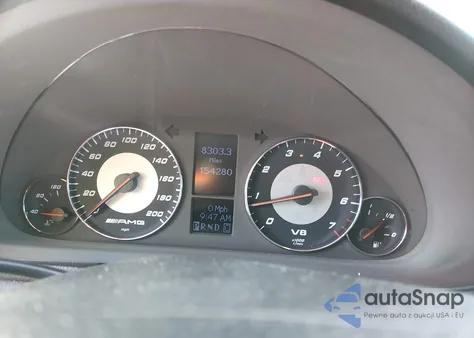 2006 Mercedes-Benz C 55 Amg z USA, uszkodzony, nr VIN WDBRF76J46F821086